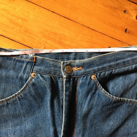 Rare 1990's Levis Jeans Red Collection Split Skirt Y2K - Picture 13 of 14